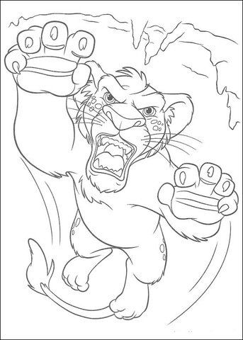 Ryan Is Jumping  Coloring Page